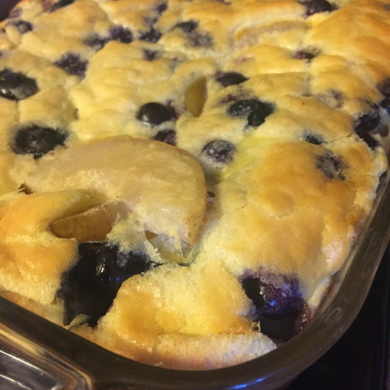 "Meatless Friday: Very Berry Pear-Packed German Pancake" by Erin McCole Cupp (CatholicMom.com)