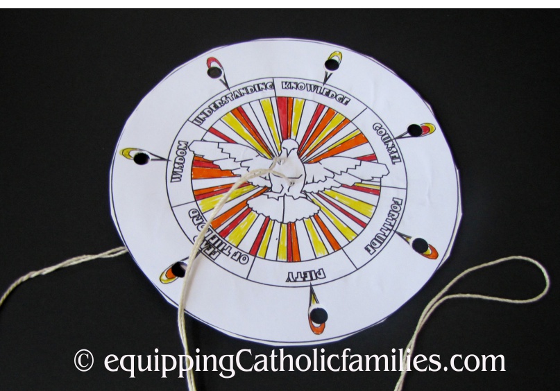 Pentecost Spin Wheel
