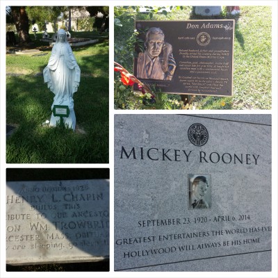 From my recent visit to Hollywood Forever Cemetery, LA