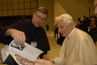 Pope Benedict Fr John Presentation