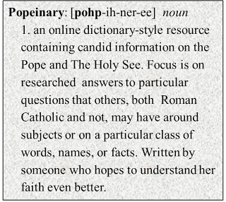 ...but Mom, I don't *want* to be Pope!