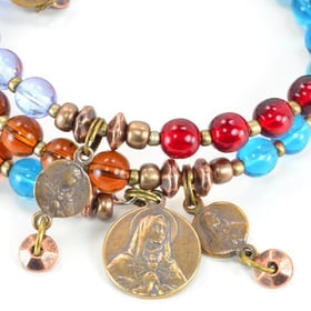 7 Sorrows Rosary Wrap