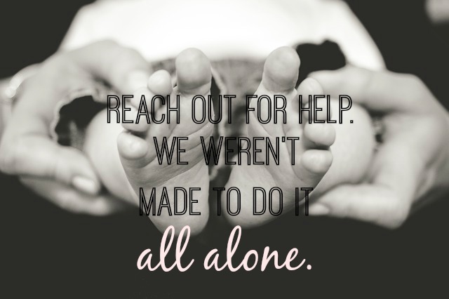 Reach out for help