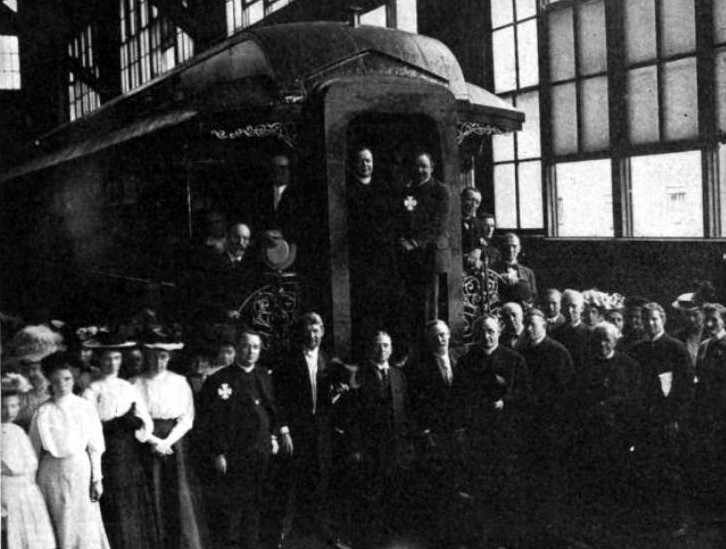 Catholic Extension's first railcar, the St. Anthony.