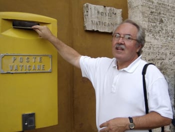 Ron Teachworth at the Vatican