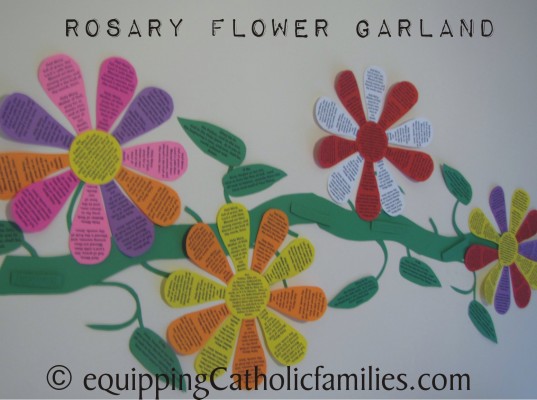 Rosary Flower Garland