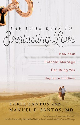 Rough draft of The Four Keys to Everlasting Love cover