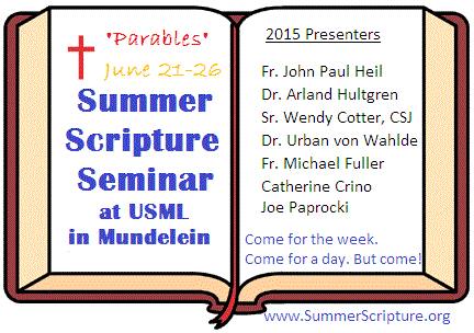 Image Courtesy of Summer Scripture Seminar