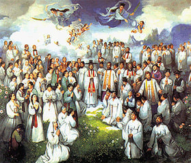 Saint Andrew Kim Taegŏn, Saint Paul Chŏng Hasang, and Companions