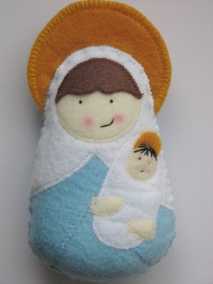 Saintly Silver - Madonna and Child