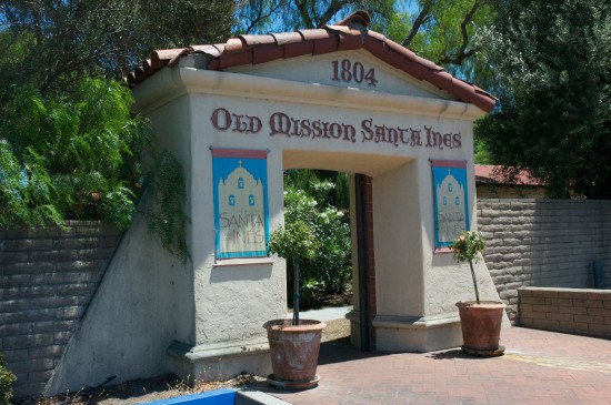 Santa Inés Mission Entrance