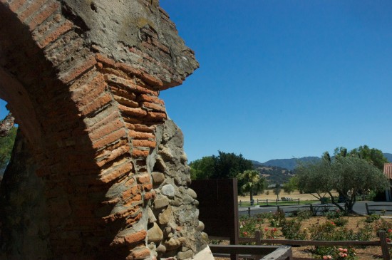 Santa Ines Mission Wall