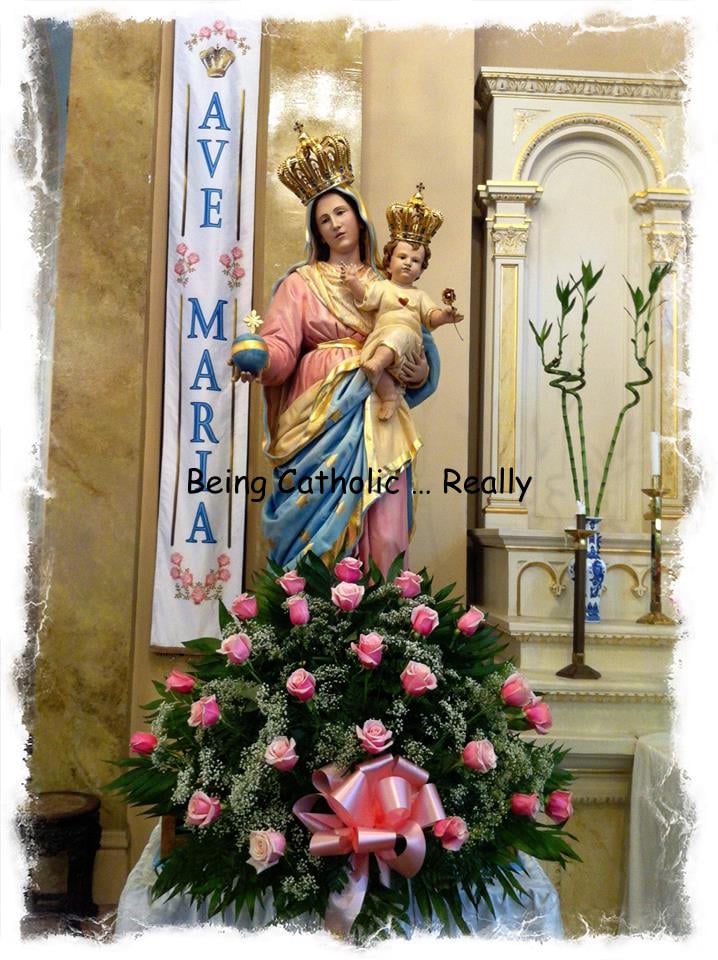 "Honoring Mary in the month of May" by Pam Spano (CatholicMom.com)