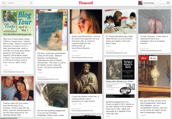 The Working Catholic Mom - Click to Follow