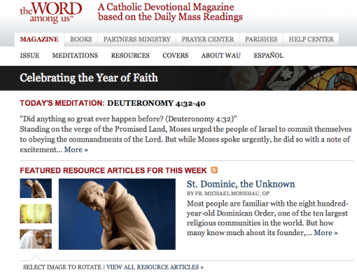 The Word Among Us App