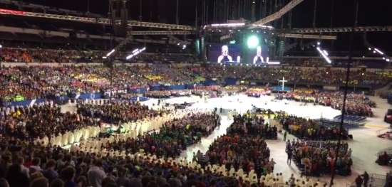 NCYC Closing Mass, image by Lisa M. Hendey