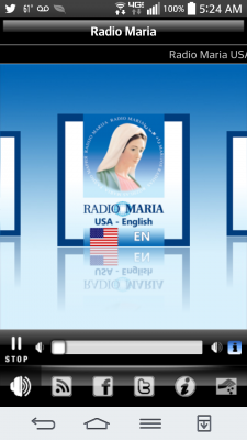 Radio Maria app for Android
