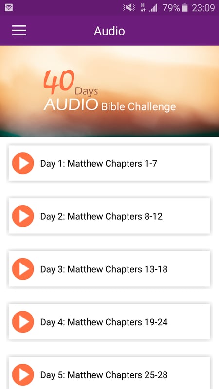 "Tech Talk: Take the Biblezon 40 Days Challenge" (CatholicMom.com)