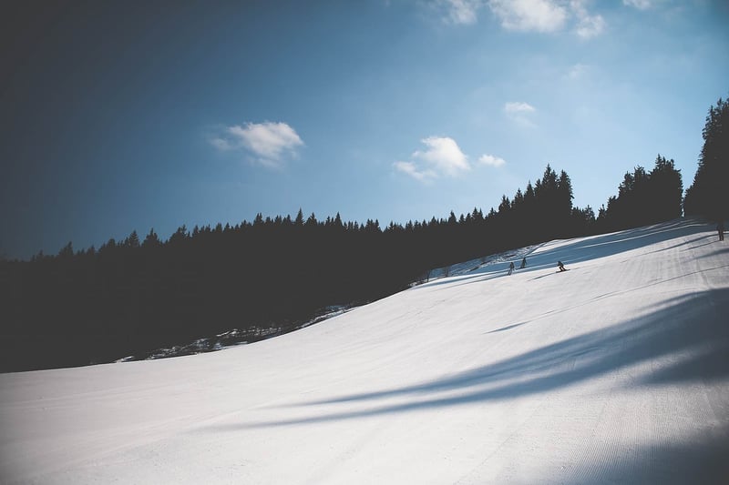 Ski slope and amazing sky by Viktor Hanacek via PicJumbo.com.