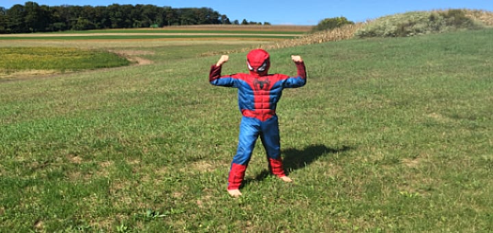 "Superhero Powers Needed for Mass--when you're 7" by Kelly Guest (CatholicMom.com)