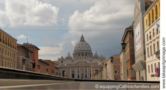 St Peters from the bus