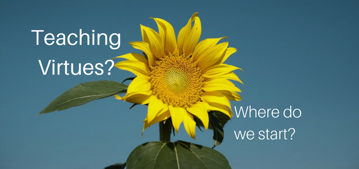 "Teaching virtues? Where do we start?" by Sterling Jaquith (CatholicMom.com)