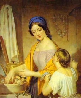 Young Housewife, Alexey Tyranov