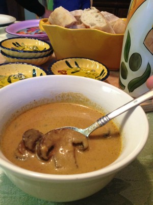VPD Lisa Schmidt mushroom soup