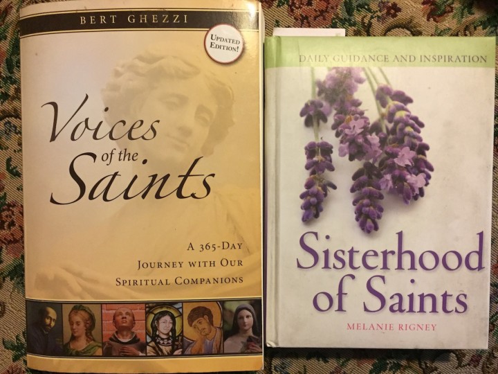 "Two books I recommend about the saints" by Pam Spano (CatholicMom.com)