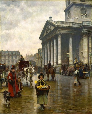 St. Martin in the Fields, by William Logsdail, 1888.