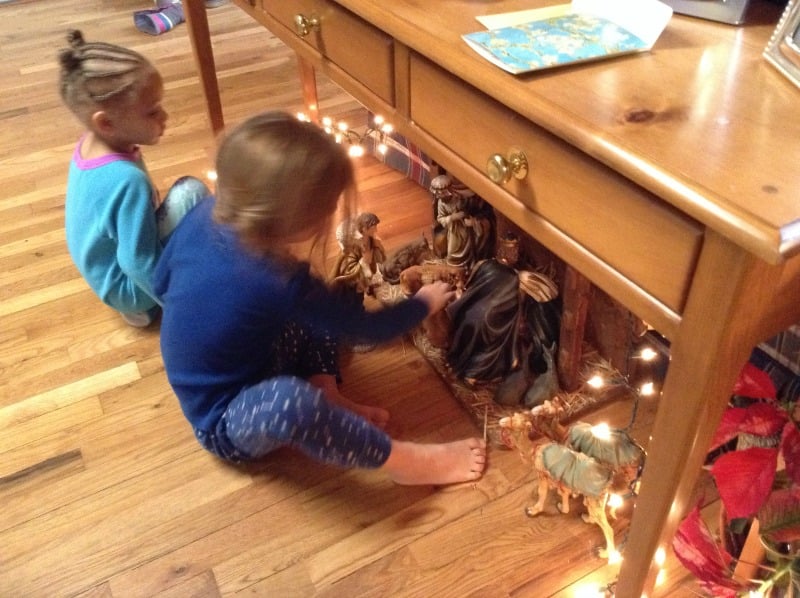 "O Come Let Us Adore Him" by Deanna K. Klingel (CatholicMom.com)
