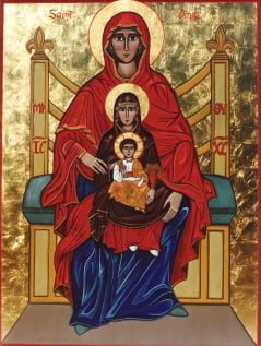 Saint Anne Icon