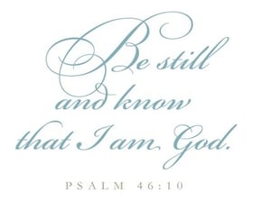 Be Still