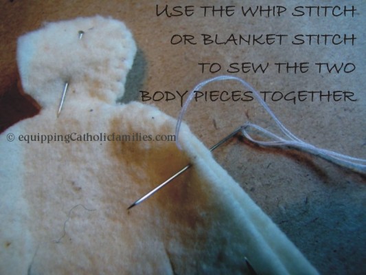 begin to sew felt friends