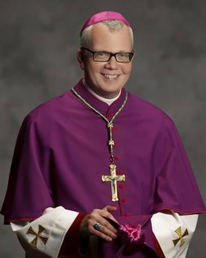 Bishop Hying photo courtesy of the Diocese of Gary, Indiana. Used with permission. All rights reserved.