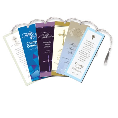 Win personalized bookmarks from CommunionCards.net