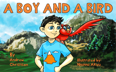 boy and bird