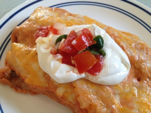 Creamy Mexican Burrito