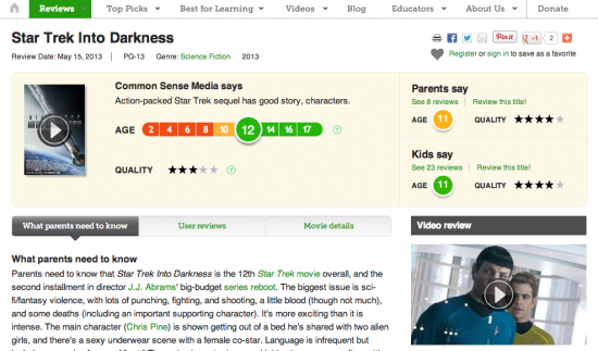 common sense media