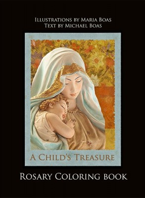 cover-A Child’s Treasure - Rosary Meditations Coloring Book