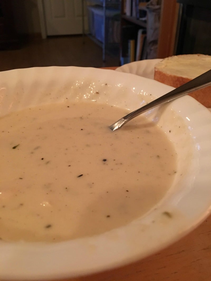 "Meatless Friday: Cream of Mushroom Soup" by Christine Johnson (CatholicMom.com)