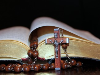 "A Living Rosary" by Teresa Hurst for CatholicMom.com