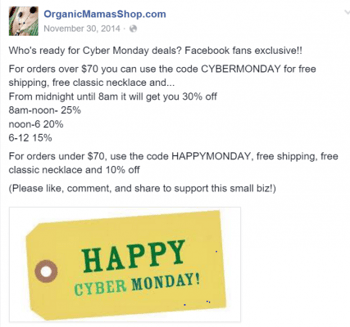 cyber monday sale 2014