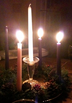 defiant gratitude advent wreath