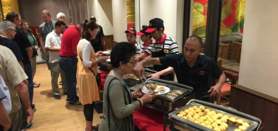 Our evening kicked off with dinner at Kenny Rogers