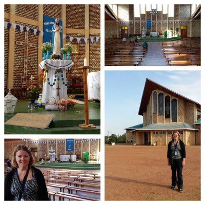 Shrine of Our Lady of Sorrows in Kibeho