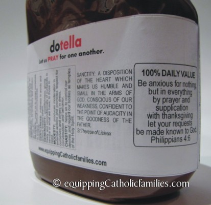 dotella Prayer Jar ingredients