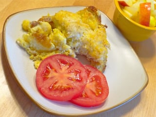 egg casserole Barbara Stein