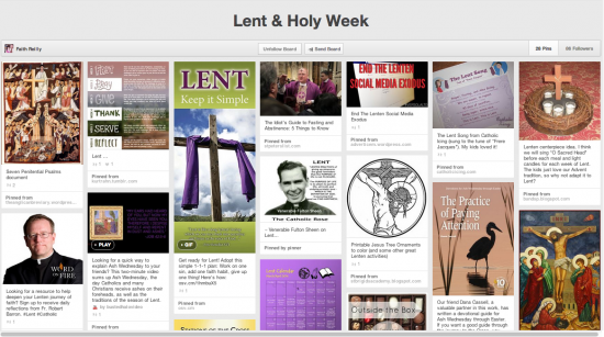 faith reilly lent