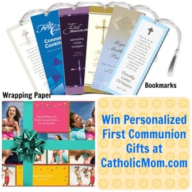Win beautiful, personalized First Communion resources for your child.